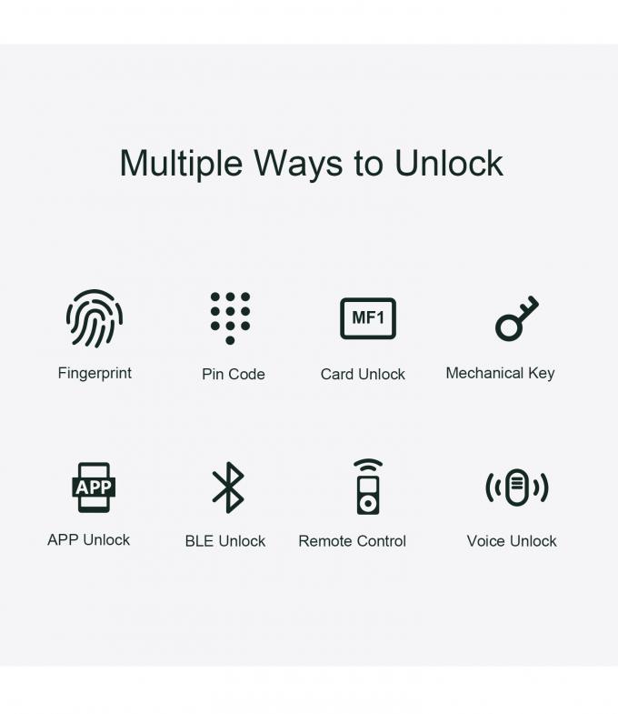 Liliwise Fechadura Digital Tuya Intelligente Cerradura Wifi Безопасность беспроводная пароль без ключа Умные дверные замки с камерой 4