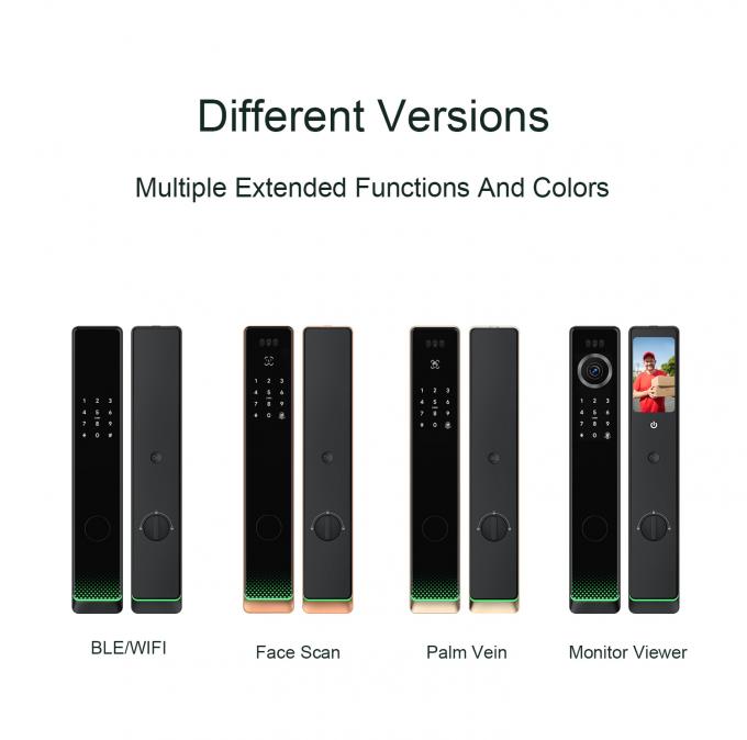 Лиливайз Биметрический парольный замок Tuyawifi Huellas Dactilares Электрический Цифровой Замок Electronica Интеллигентные Умные Дверные Замки 6