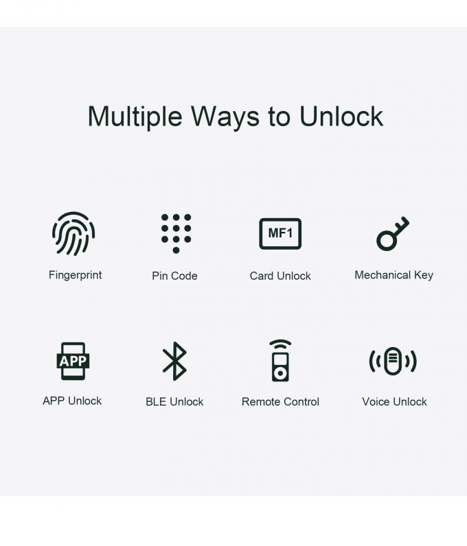 Лиливайз Биметрический парольный замок Tuyawifi Huellas Dactilares Электрический Цифровой Замок Electronica Интеллигентные Умные Дверные Замки 8