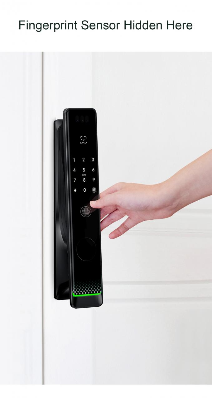 Liliwise Security Tuya Wifi Cerradura Интеллигентные электронные смарт-замки отпечатки пальцев без ключа Ttlock Digital Door Smart Lock 12