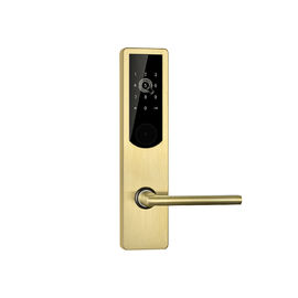 Digital Electronic Apartment Door Locks /  Bluetooth WiFi PIN Code Wooden Door Lock