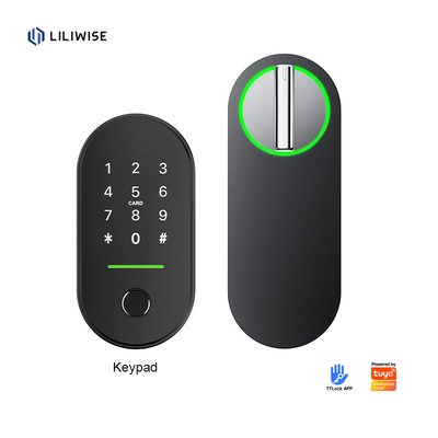 Liliwise горячее продажа замок умный дом Внутри Tuya Ttlock Безопасность Цифровой замок Wifi Smart Lock с ключом