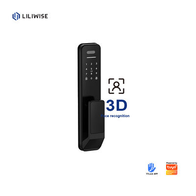 Liliwise Security Digital Doorbell Tuya Wifi Умный отпечаток пальцев Замок распознавание лица Камера Замок двери Контроль де аксессо