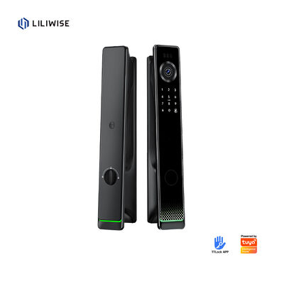 Liliwise водонепроницаемый отпечаток пальцев умный замок Ttlock Tuya распознавание лица Wifi 3D умный дверной замок с камерой Wifi