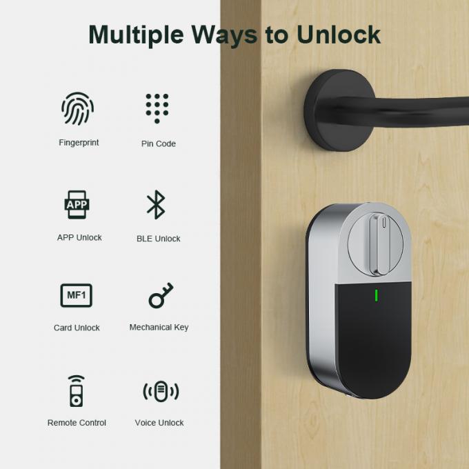 Liliwise OEM ODM Retrofit Smart Lock Digital Door Lock Электронный моторизованный смарт-дверный замок 1